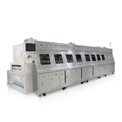 SUS304 Circuit Board Spray Cleaning Machine Smt online PCBA cleaning machine Modular 600mm Conveyor Cleaning System