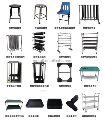 Meraif smt Printed Circuit Board-PCB Magazine Rack ESD magazine rack for SMT machine line smt loader unloader machine