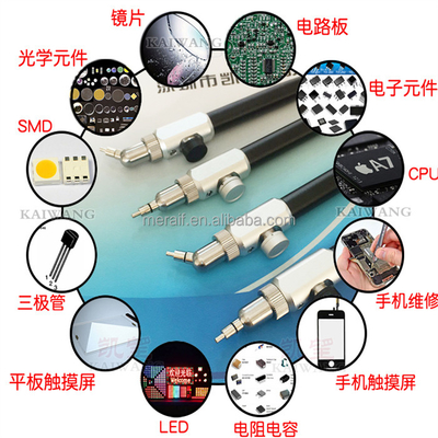 wafer suction pen PEEK suction cup VAC Vacuum Tweezer Kit from Virtual PORTA-WAND VPWE7300AR-MW