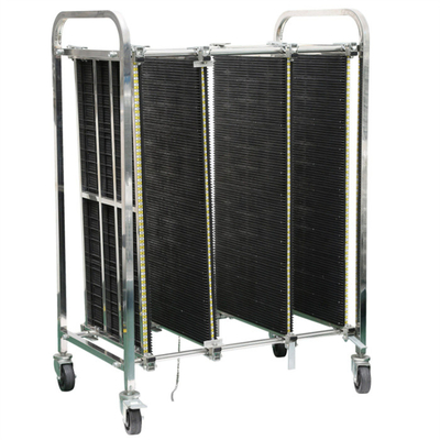 SMT Antistatic ESD Magazine Rack Anti Static PCB magazine rack for PCB assembly line pick and place machine