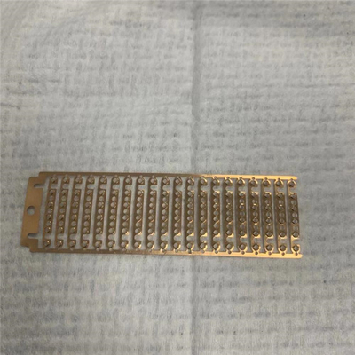 Brass Color Material Splicing SMT Copper Clip Buckle