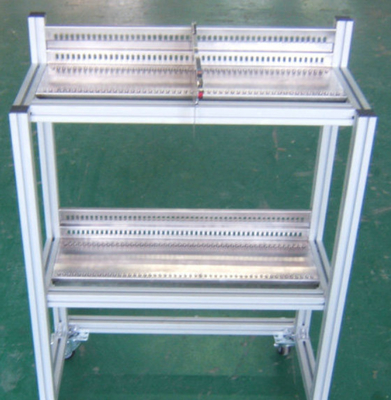 2 Layers Platform SMT Feeder Trolley Fuji Nxt SMT Feeder Cart