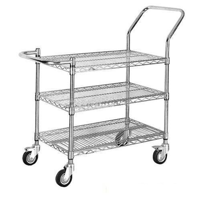 ESD Shelving Cart Platform SMT Reel Cart For Industrial