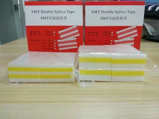 High Accuracy Smt Machine Parts Smd Splice Tape 8mm Yellow Easy To Operate
