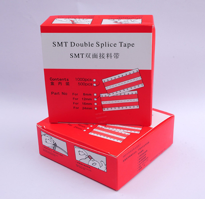 Esd Smt Double Splice Tape 16mm Antistatic Smt Carrier Tape 500pcs / Box