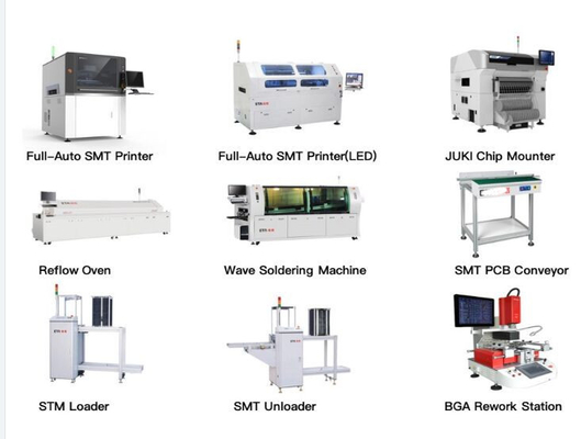 Industrial Smt Assembly Line Stencil Printer Vacuum Loader