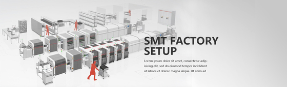 SMD SMT Led Bulb Production Line 52000CPH