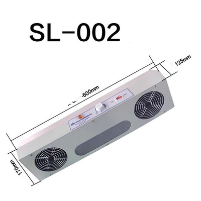 Two Heads 100kgs Anti Static Ionizer 125mm sucker For ESD Protection