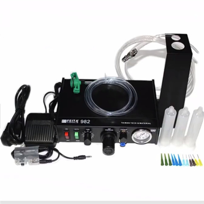 Solder Tips Cleaning 982 Semi Automatic Glue Dispenser Machine