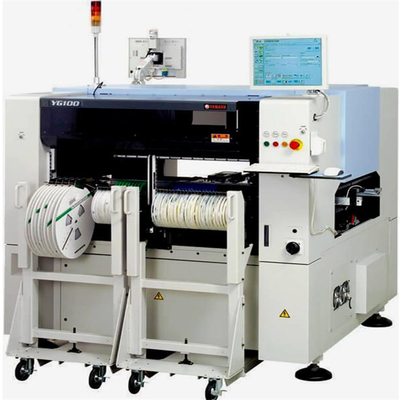 24000CPH Chip Mounter Machine QFP BGA 2.3kVA Yamaha YG100