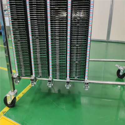 SS201 ESD Circulation PCB Storage Cart 150kg/Layer Cabinet Tool Cart