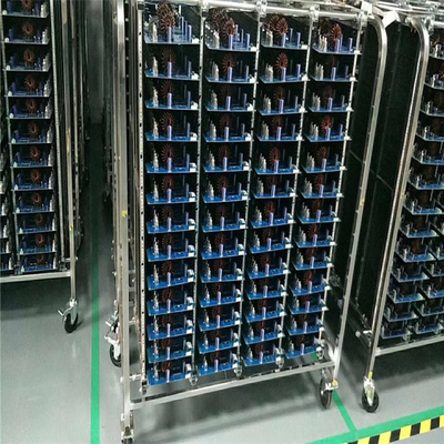 Antistatic Multisized Stainless Steel Trolley Cart Esd Pcb Storage Trolley
